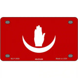Anjouan Flag Metal Novelty License Plate 4" x 2.2" (MLP)