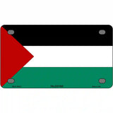 Palestine Country Flag Metal Novelty License Plate 4" x 2.2" (MLP)
