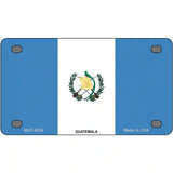 Guatemala Country Flag Metal Novelty License Plate 4" x 2.2" (MLP)