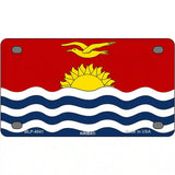 Kiribati Flag Metal Novelty License Plate 4" x 2.2" (MLP)