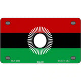 Malawi Flag Metal Novelty License Plate 4" x 2.2" (MLP)
