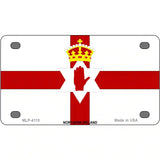 Northern Ireland Flag Metal Novelty License Plate 4" x 2.2" (MLP)