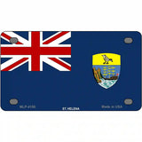 St Helena Flag Metal Novelty License Plate 4" x 2.2" (MLP)