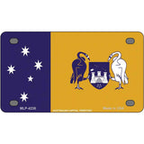 Australia Capital Territory Metal Novelty License Plate 4" x 2.2" (MLP)