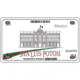 San Luis Potosi Mexico Novelty Metal License Plate 4" x 2.2" (MLP)