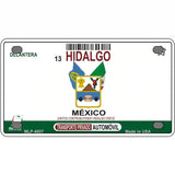 Hidalgo Mexico Novelty Metal License Plate 4" x 2.2" (MLP)