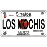 Los Mochis Mexico Novelty Metal License Plate 4" x 2.2" (MLP)