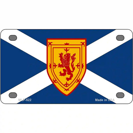 Scotland St Andrews Flag Metal Novelty License Plate 4" x 2.2" (MLP)