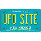 UFO Site New Mexico Novelty Metal License Plate 4" x 2.2" (MLP)