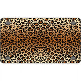 Cheetah Metal Novelty License Plate 4" x 2.2" (MLP)