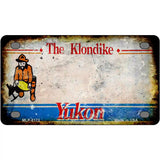 Yukon Rusty Novelty Metal License Plate 4" x 2.2" (MLP)