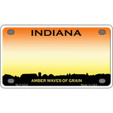 Indiana Novelty Metal License Plate LP-8332 4" x 2.2" (MLP) / Yes