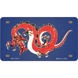 Dragon Novelty Metal License Plate 4" x 2.2" (MLP)