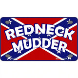 Redneck Mudder Metal Novelty License Plate 4" x 2.2" (MLP)