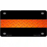 Rescue Personnel Diamond Novelty Metal License Plate 4" x 2.2" (MLP)