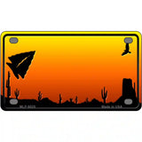 Arrowhead Blank Scenic Novelty Metal License Plate 4" x 2.2" (MLP)