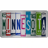 Minnesota License Plate Art Metal Novelty License Plate 4" x 2.2" (MLPC)