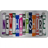 New Hampshire License Plate Art Metal Novelty License Plate 4" x 2.2" (MLPC)