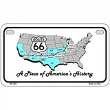 A Piece Of History Novelty Metal License Plate 7" x 4" (MP)