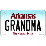 Grandma Arkansas Metal Novelty License Plate 7" x 4" (MP)