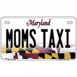 Moms Taxi Maryland Metal Novelty License Plate 7" x 4" (MP)