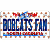 Hornets Fan North Carolina Novelty Metal License Plate 7" x 4" (MP)