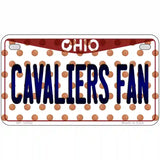 Cavaliers Fan Ohio Novelty Metal License Plate 7" x 4" (MP)