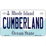 Cumberland Rhode Island State License Plate Novelty License Plate 7" x 4" (MP)