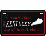 Kentucky Dude Novelty Metal License Plate 7" x 4" (MP)