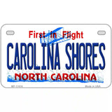 Carolina Shores North Carolina Novelty License Plate 7" x 4" (MP)
