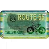 Route 66 Mother Road Novelty License Plate 7" x 4" (MP)