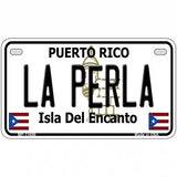 La Perla Puerto Rico Novelty License Plate 7" x 4" (MP)