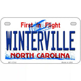 Winterville North Carolina State License Plate 7" x 4" (MP)