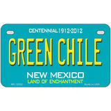 Green Chile New Mexico Green Novelty Metal License Plate 7" x 4" (MP)