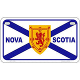 Nova Scotia Flag Novelty Metal License Plate 7" x 4" (MP)