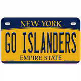 Go Islanders Novelty Metal License Plate Tag 7" x 4" (MP)
