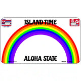 Hawaii Blank Novelty Metal License Plate Tag 7" x 4" (MP)