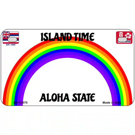 Hawaii Blank Novelty Metal License Plate Tag 7" x 4" (MP)