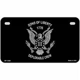 Sons of Liberty 1776 Novelty Metal License Plate Tag 7" x 4" (MP)
