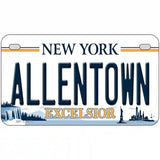 Allentown Excelsior New York Novelty Metal License Plate Tag 7" x 4" Motorcycle (MP)