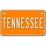 Tennessee Orange Novelty Metal License Plate Tag 7" x 4" Motorcycle (MP)