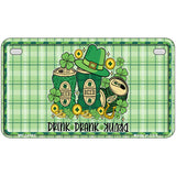 Drink Drank Drunk Novelty Metal License Plate LP-14462