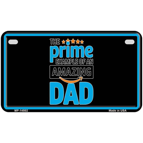 The Prime Dad Novelty Metal License Plate LP-14502