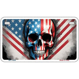 American Skull Novelty Metal License Plate LP-14509
