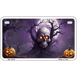 The Haunted Skull Tree Novelty Metal License Plate LP-14515