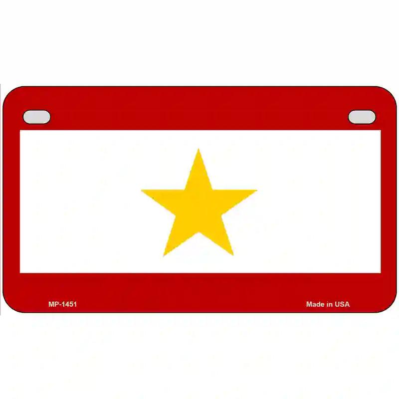 Gold Star Mother One Metal Novelty License Plate 7" x 4" (MP)