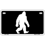 Bigfoot Silhouette Novelty Metal License Plate LP-14523