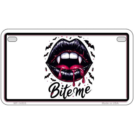 Bite Me Novelty Metal License Plate LP-14533