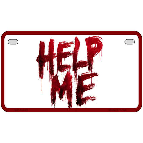 Help Me Bloody Novelty Metal License Plate LP-14539