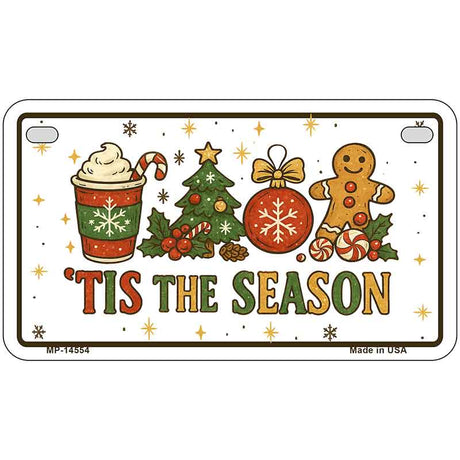 Tis the Season Novelty Metal License Plate LP-14554